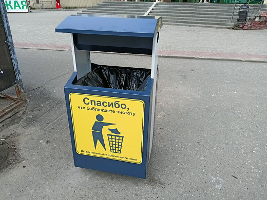 В Иванове установили 4 новых экспериментальных урны 